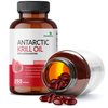 Futurebiotics Antarctic Krill Oil 1000mg with Omega-3s EPA, DHA, Astaxanthin and Phospholipids - 100% Pure Premium Krill Oil Heavy Metal Tested, Non GMO – 250 Softgels (125 Servings)