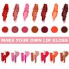 Lip Gloss Making Kit, TSVATE Lip Gloss Kit, Diy Lip Gloss Making Kit, Fun Make Your Own Lipgloss Kids Lip Gloss for Girls, Women, Moisturizing Lip Gloss Base, Jojoba Oil, Lip Gloss Tubes, Gift for Her