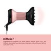 Diffuser Hair Dryer for Curly Hair: WUFAYHD Professional Hair Diffuser with Ceramic Tips for Wavy Hair Enhances Curls Reduce Frizz,Gifts for Her