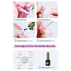 Love easy Hypoallergenic Gel Nail Polish, Hema Free Gel Polish Builder Base Gel 0.5 fl oz- Used as a nail tip adhesive Nail extensions