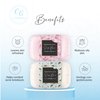 Salicylic Acid Soap Bar - Pack of 2 - Jasmine & Rose & Vanilla | Cleansing & Exfoliating Salicylic Acid Body Scrub Face Soap | 2% Salicylic Acid Scrub Soap for Acne | Salicylic Acid Bar Soap