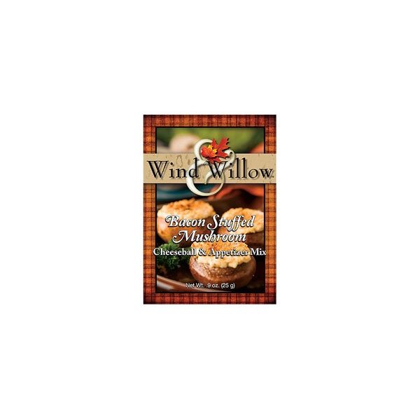 Wind & Willow Bacon Stuffed Mushroom Cheeseball & Appetizer Mix by Wind & Willow