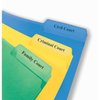 Avery 5029 Glossy Clear File Folder Labels, 1/3 Cut, 2/3 x 3-7/16, 450/Pack