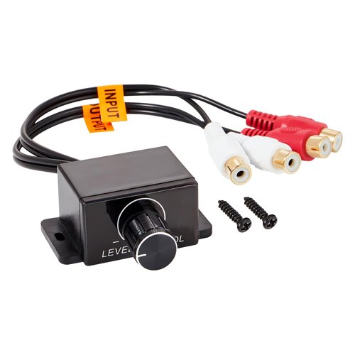 NuIth Universal Car Amplifier RCA Level Controller, Car Audio Bass Control Knob, Sub Amp Volume Control Cable for Car, Motorcycle, Speakers, Home Theater