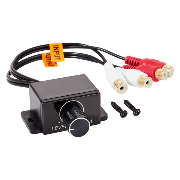 NuIth Universal Car Amplifier RCA Level Controller, Car Audio Bass Control Knob, Sub Amp Volume Control Cable for Car, Motorcycle, Speakers, Home Theater