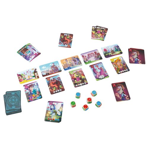 HABA King of The Dice - A Tricky Skill and Luck Dice Board Game, Perfect for Family Games and Kid Games for Ages 8 Years and Up (Made in Germany)