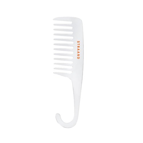 Straand Detangler Hair Comb - Wide Tooth Styling Comb & Detangling Comb - Made with Plant-Based Cellulose Acetate and Suitable for Straight, Wavy or Curly Hair Types