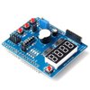 HiLetgo Multi-Function Shield ProtoShield Multi-Functional Expansion Board Sensor Shield Module with Four Digital Display for Arduino