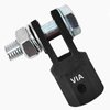VIATOOLS 1/2" Scissor Jack Adapter for Use with 1/2 Inch Drive/Impact Drills/Ratchet or Standard Drive Sockets or 13/16 Inch Lug Wrench