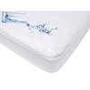 American Baby Company 2 Pack Waterproof Fitted Crib and Toddler Mattress Protector, Quilted and Noiseless Crib & Toddler Mattress Pad Cover, White, 52"x28"x9"