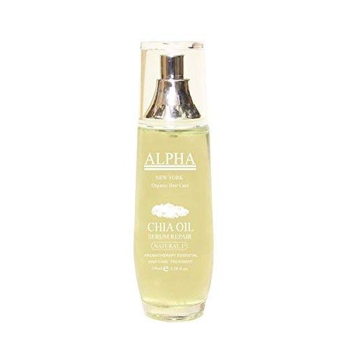 Chia Oil Seed Hair Serum Repair Organic Hair Care By Alpha New York 100 ml. / 3.38 fl.oz.