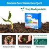 Binbata Laundry Detergent Sheets, Up To 128 Loads Hypoallergenic Eco-Friendly Unscented Biodegradable Plastic Free Liquidless Sheets Suitable for Sensitive Skin