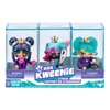 XOX KWEENIE Fearless Kweens Series Premium Figurine and Display Case, 4 Inch/Approx 10cm Tall Collectible Art-Toy, 3 Pack, Every Kween is Unique