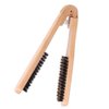 ROSENICE Hair Straightening Brush V-Shaped Hair Brush Hair Straightener Comb