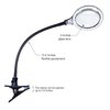 Brightech LightView Flex Magnifying Desk Lamp, 1.75X Light Magnifier, Adjustable Magnifying Glass with Light for Crafts, Reading, Close Work