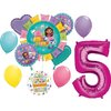 Gabby's 5th Birthday Party Supplies Cats and Dollhouse Balloon Bouquet Decorations