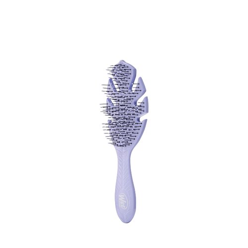 Wet Brush Go Green Hair Detangler Brush, Lavender - Detangling Hair Brush - Ultra-Soft IntelliFlex Bristles Glide Through Tangles & Gently Loosens Knots While Minimizing Pain, Split Ends & Breakage