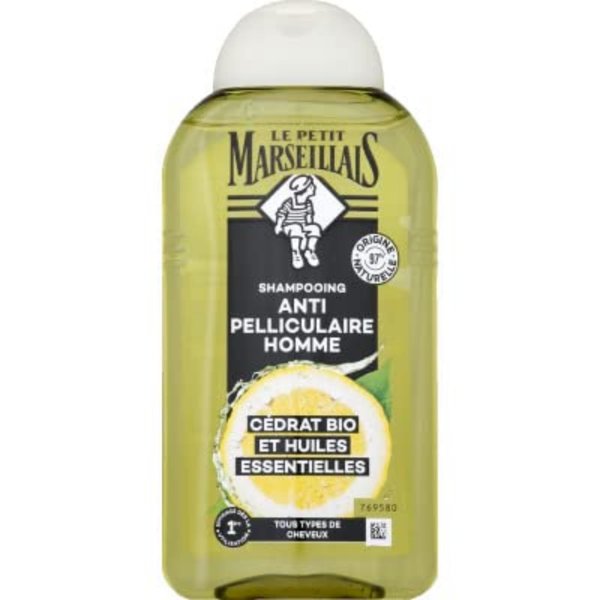 Le Petit Marseillais Shampooing Anti-Pelliculaire Infusion Huiles Essentielles Et Cédrat Bio Anti-Dandruff Shampoo Organic Essential Oils And Citrus Infusion