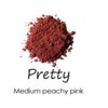 Cheeky Cosmetics Natural Mineral Powder Blush Pretty - Medium Peachy Pink