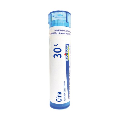 Boiron Cina 30C Homeopathic medicine for nervousness, irritability, and sleeplessness in children, 1 Count