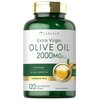Carlyle Olive Oil Supplement 2000mg | 120 Softgels | Cold Pressed Extra Virgin Olive Oil | Non-GMO, Gluten Free