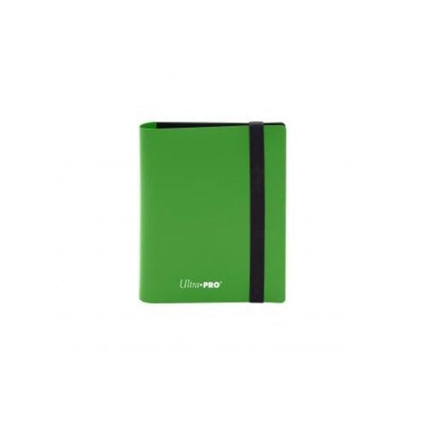 Ultra Pro E-15369 Eclipse 2 Pocket Pro Binder-Lime Green