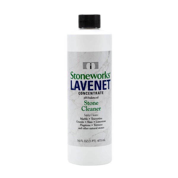 Lavenet Concentrate (1 Pint) pH-balanced cleaner for marble, granite, travertine, limestone, terrazzo, slate, flagstone and other natural stones