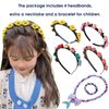 KKSS 9 Pcs Hair Clips for Women Hair Accessories Hair Clips for Thick Hair Braided Hair Clips Sparkling Crystal Stone Braided Hair Clips Headband With Clips for Girls