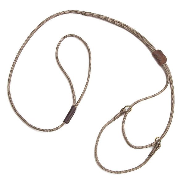 Mendota 10" Martingale Show Lead, Tan, 1/8" by 40"/Medium