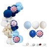 MYDECORBL Balloon Garland Kit,101PCS 5 10 12 15 18 Inch Dark Blue Nautical Anchor Party Balloons for Birthday Baby Shower Navigation Theme Sailor Party Birthday Outdoor Party Decoration Supplies