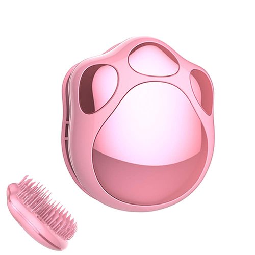 ACEBON Portable Hair Brush, Wet or Dry Detangling Hairbrush for Natural, Curly, Straight (Pink)