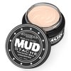 Bossman MUDstache Unscented Mustache Wax – No Pull - Spreads Easy for a Strong Non-Tacky 24 hr Hold - Tame, Train and Style - Moustache Wax for Men (1oz)