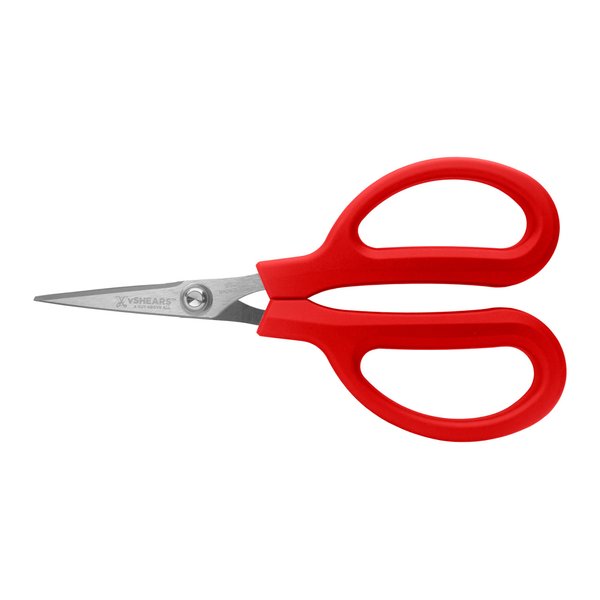 VAMPLIERS 6 1/4" Fiber Optic Kevlar Scissors Industrial Grade Carbon Steel Shears - Cuts Kevlar, Dyneema, Spectra, Vectran, Dacron, Nomex, Technora, Innegra, Carbon Fiber, Fiberglass