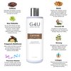 G4U Caffeine Shampoo for Thinning Hair, Hair Loss and Hair Growth for Men and Women. Natural Sulfate Free. Caffeine Biotin Saw Palmetto and more. For Home, Salons and Spas. 12 Fl Oz