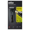 Braun Series 3 ProSkin 3000s Electric Shaver for Men/Rechargeable Electric Razor, Black