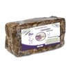 Aroma Depot African Black Soap 8 oz. Scented Lavender Bar Handmade with Shea Butter, Essential Oil. 100% Natural Infused Soap For Face and as a Body Wash.