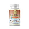 Organic Strength Kids Bone Builder 1 Chewable A Day Halal Vitamins Chocolate Flavor for Age 4-12 60 Servings