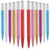 12 Pieces Microblading Pens Manual Tattoo Microblade Pen Manual Microblade Needle Holder Tattoo Machine Disposable Eyebrow Microblading Pens for Permanent Makeup Tattoo Supplies, 6 Colors