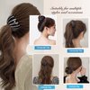 5 Pcs Bird Nest Hair Clips Holder Ponytail Holder Bun Barz Bun Clip Accessories for Women and Girls (Color-5)