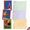 The Best Card Company - 10 Blank Dog Greeting Cards for All Occasions (4 x 5.12 Inch) - Painted Pups M3320