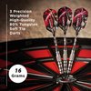 Viper Grim Reaper 80% Tungsten Soft Tip Darts with Storage/Travel Case, Coarse Knurling, 16 Grams