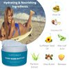 SURFCHIQUE Surf Bum Whipped Moisturizing Body Butter with Light Tropical Scent of Coconut, Vanilla, Mango, & Papaya (8 oz)