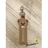 Pug Dog Sanitizer Holder And/Or Lip Balm Holder