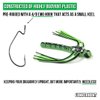 Lunkerhunt Dragonfly Lure | Most Realistic Topwater Fishing Lures for Bass, Double Skirted Wings, Perfect Trouth and Pike Lure, Weedless Bait (Pondhawk)