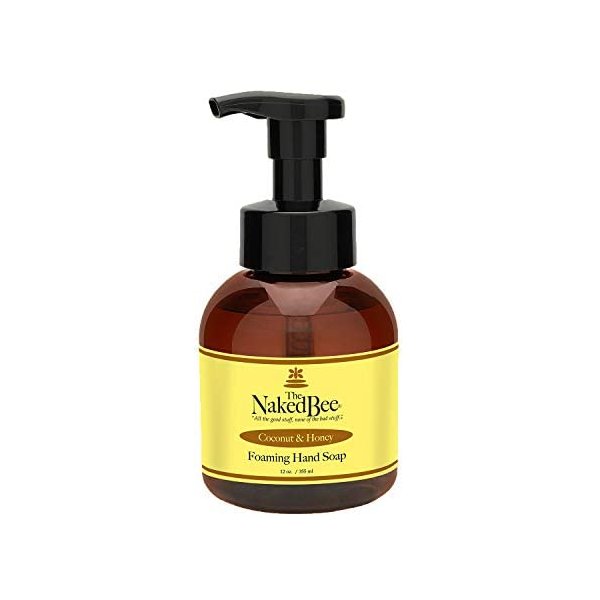 Naked Bee Foaming Hand Soap 12 Oz. - Coconut & Honey