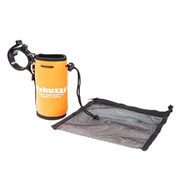 Yakuzzi Kayak Drink/Cup Holder, Accessories for Kayaks and Canoes (Orange)