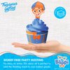 Treasures Gifted Officially Licensed Blippi Cupcake Toppers & Wrappers 24ct - Blippi Cupcake Topper - Blippi Cake Decorations - Blippi Birthday Party Supplies - Blippi Cake Toppers