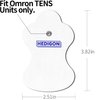 Durable (20PCS) Compatible with Omron TENS Unit Replacement Pads Reusable Pads 10 Pairs Brand: HEDIGON