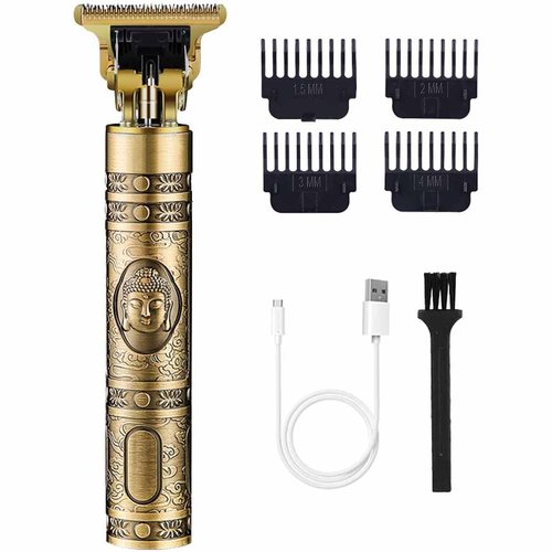 Rechargeable Professional Mens Hair Clippers Zero Gapped Cordless Hair Trimmer Professional Haircut & Grooming Kit for Men