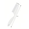 Stainless Steel Fine Tooth Comb Dandruff Comb, Professional Fine Tooth Hair Comb for Kids and Adults